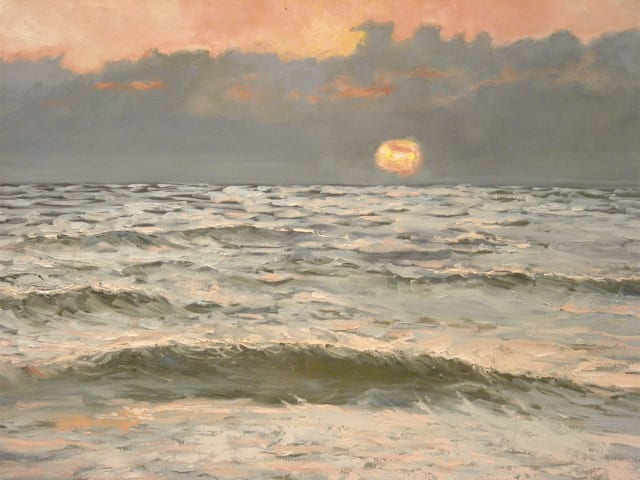 LAST LIGHT AT SEA