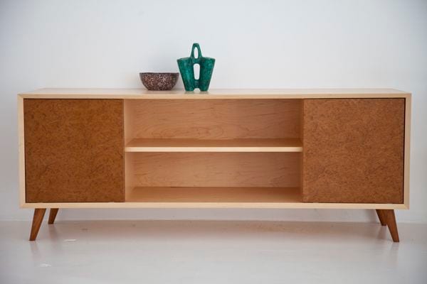 BURL DOOR CREDENZA