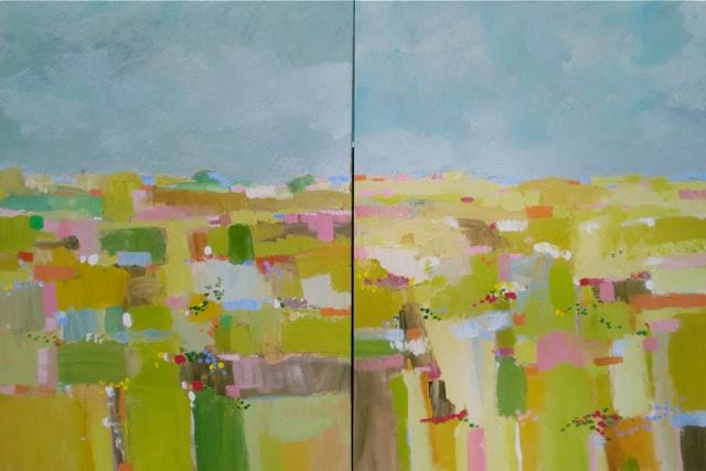 FULL SUN FIELD DIPTYCH