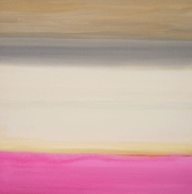FUSCIA HORIZON DIPTYCH I
