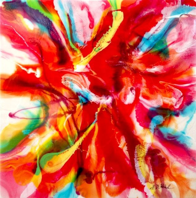RED ABSTRACT