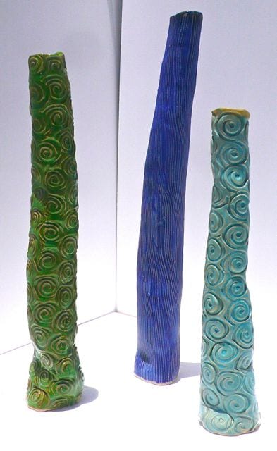 MULTI COLOR VASES (SET OF 3)