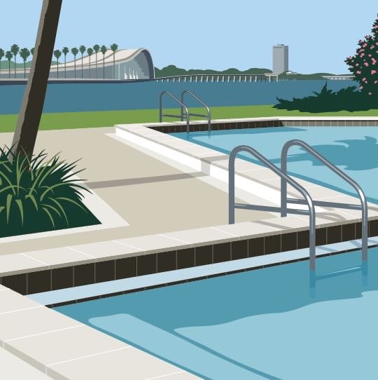 888 BLVD. OF THE ARTS POOL