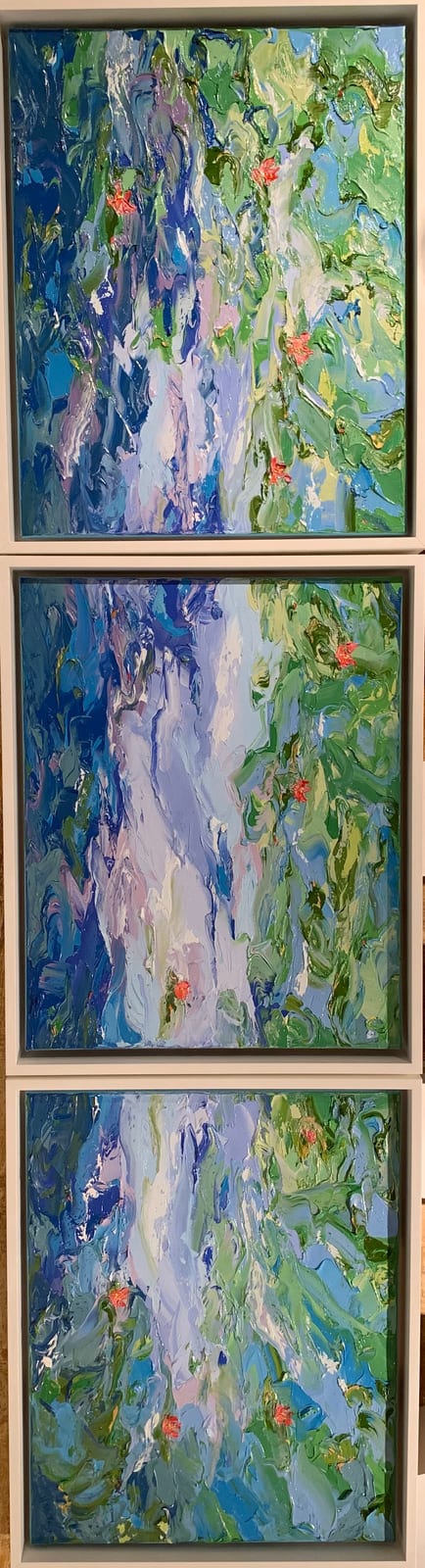 LAGOON BLOOM TRIPTYCH II