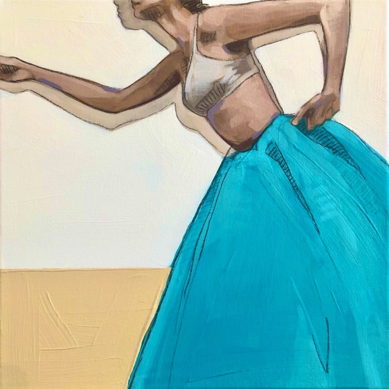 POSING IN AQUA