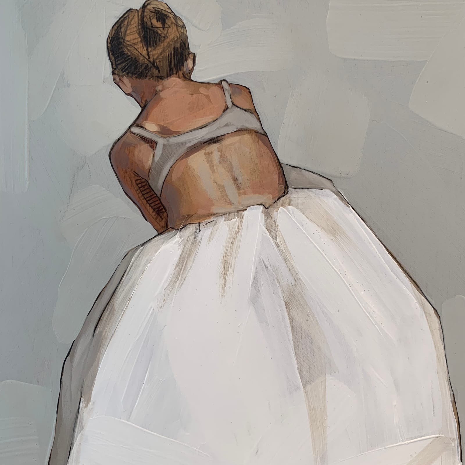 WHITE SKIRT