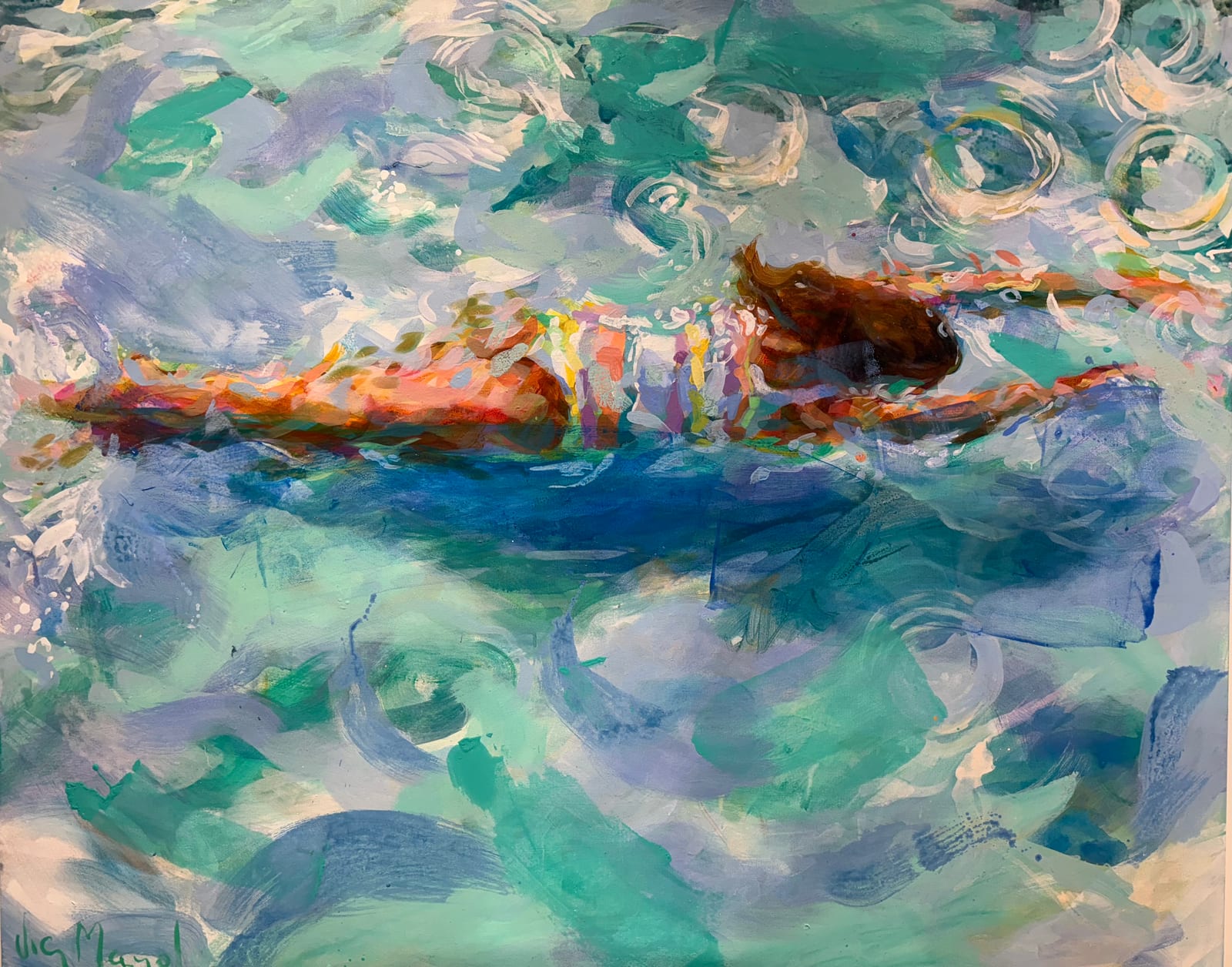 STRIPED SWIMMER