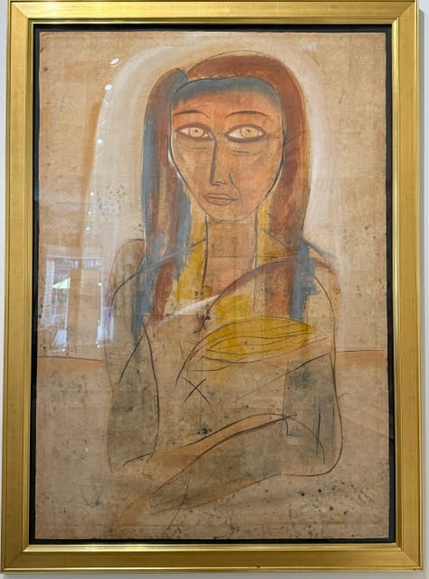UNTITLED FIGURE ON CORK 