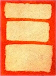 ROTHKO SERIES (WHITE/ORANGE)