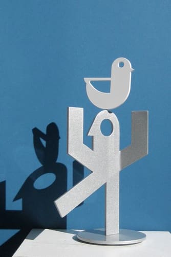 SILVER WITH DOVE