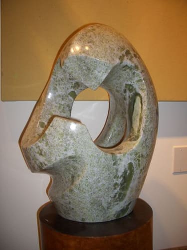 GREEN SCULPTURE (VIEW #2)
