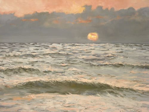 LAST LIGHT AT SEA