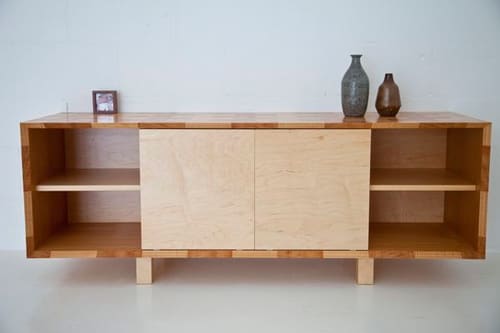 SUBWAY VENEER CREDENZA