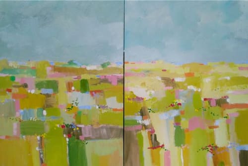 FULL SUN FIELD DIPTYCH