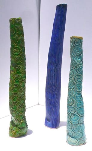 MULTI COLOR VASES (SET OF 3)