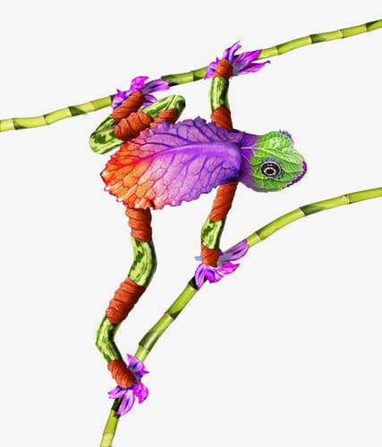FROG #5 ON PAPER
