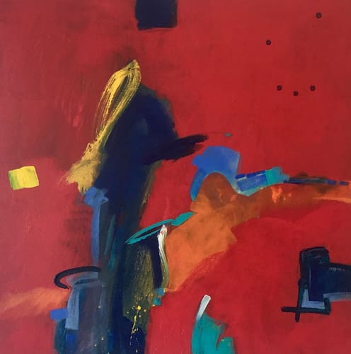 MID CENTURY RED RELIC II