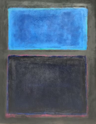 ROTHKO HOMMAGE BLUE