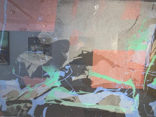 BLACK PAPER PRINT - SILK SCREEN 