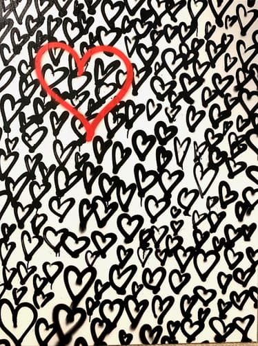 RED HEART WINDOW 