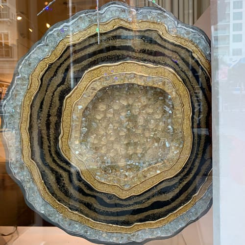 AMBER NOIRE GEODE 