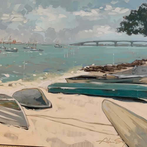 BOATS ON THE BAY 