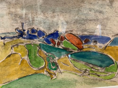 MINI MID CENTURY LANDSCAPE 