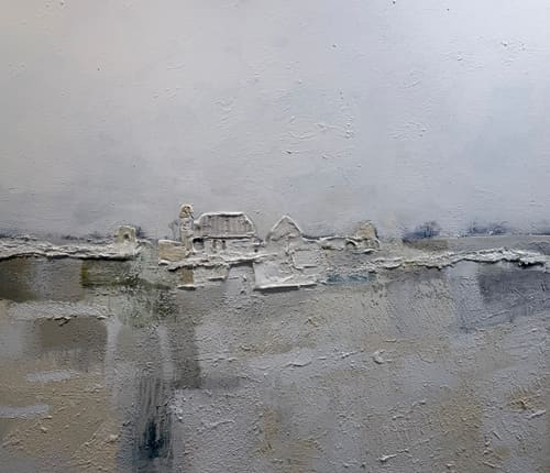 ARCADIAN LANDSCAPE IN WHITE