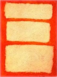 ROTHKO SERIES (WHITE/ORANGE)