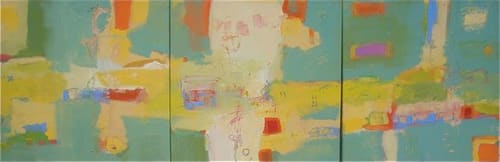 ABSTRACT DANCERS TRIPTYCH